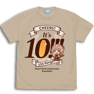 Ranger It's 10!!! T恤/LIGHT BEIGE