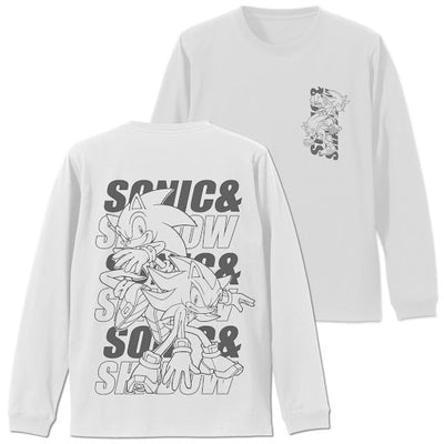 SONIC&SHADOW 袖長袖T恤