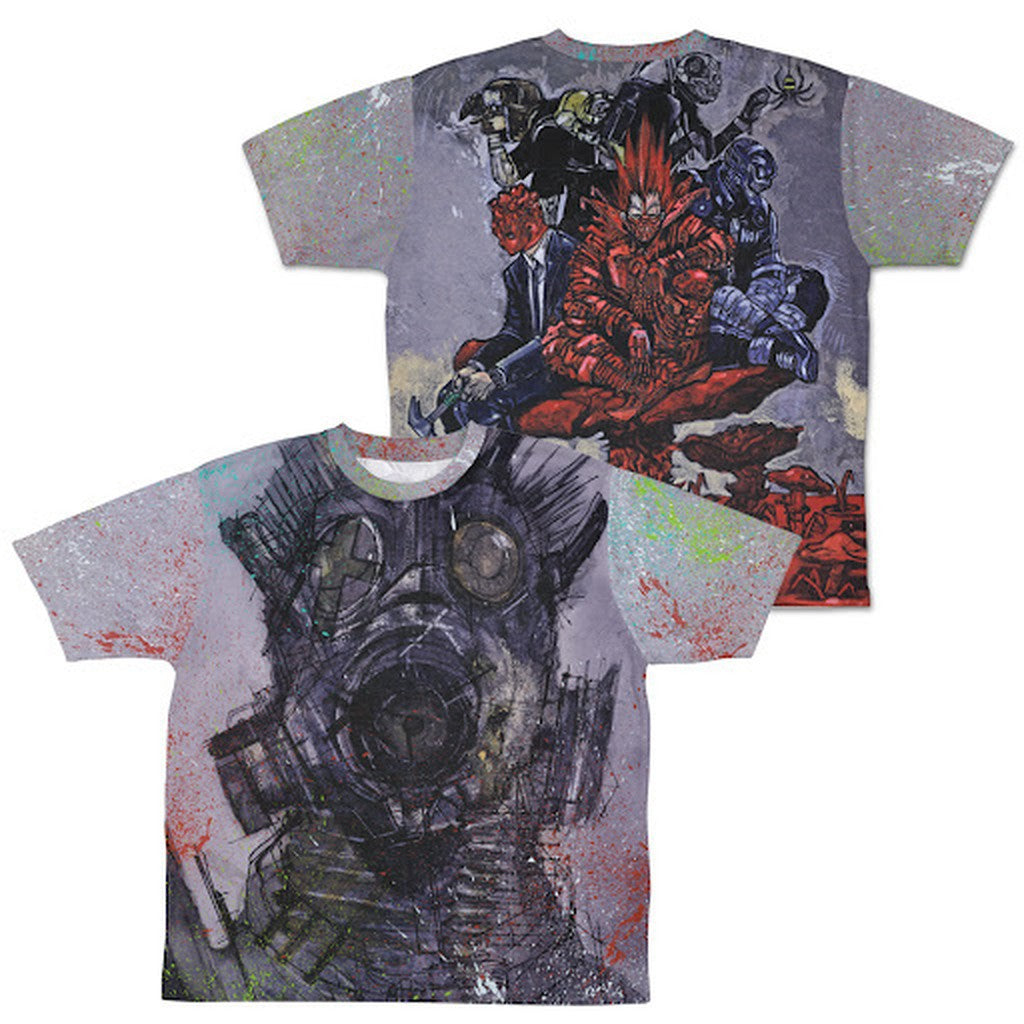 ドロヘドロ 両面フルグラフィックTシャツ/S