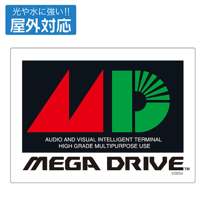 メガドライブ 戶外用貼紙