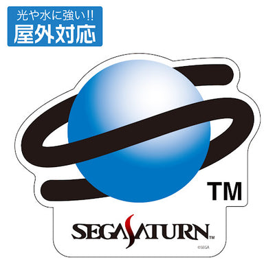 セガサターン 標誌 戶外用貼紙