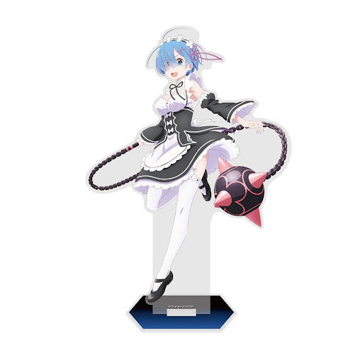 レム與モーニングスター 亞克力立牌（大）