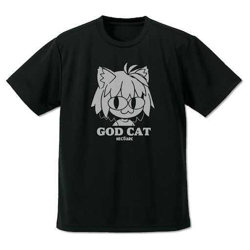 GOD CAT ネコアルク 速乾 T恤/黑