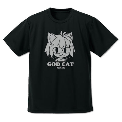 GOD CAT ネコアルク 速乾 T恤/黑