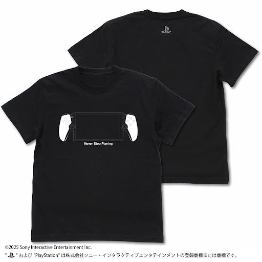 T恤 for PlayStation Portal リモートプレーヤー/黑