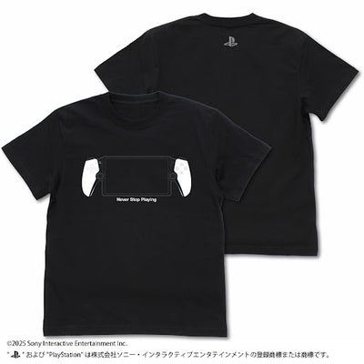 T恤 for PlayStation Portal リモートプレーヤー/黑