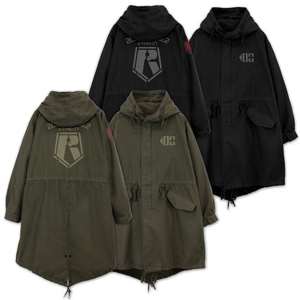 レッドショルダーエンブレム M-51ジャケット/BLACK-XL