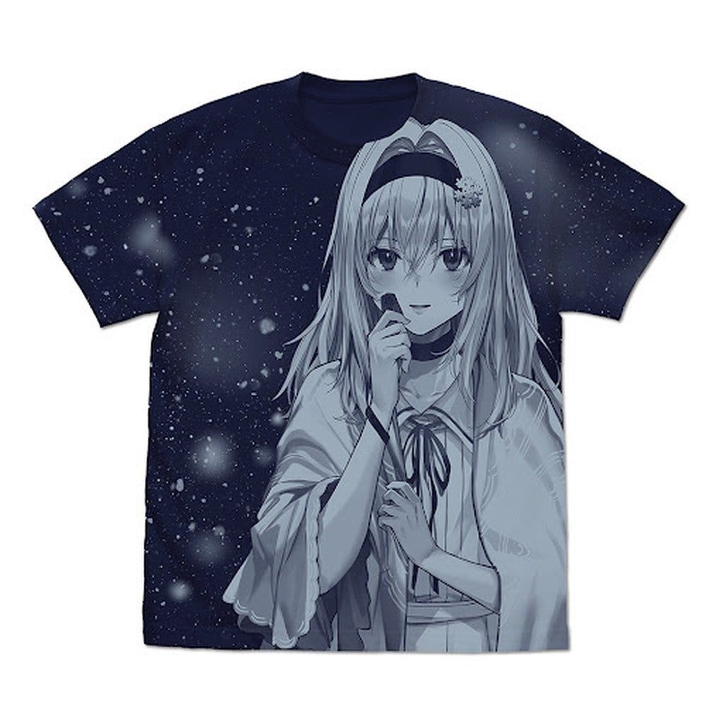 原作版 空銀子 オールプリントTシャツ 17巻表紙イラストVer./NAVY-XL