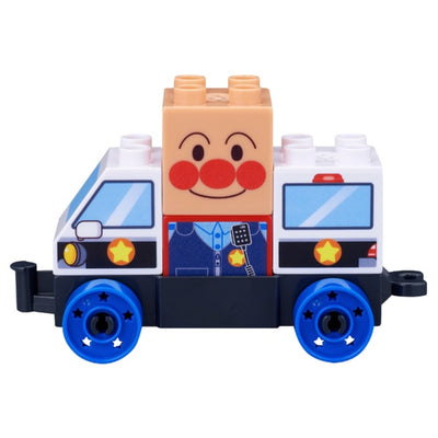 麵包超人車輛積木系列_麵包超人與巡邏車