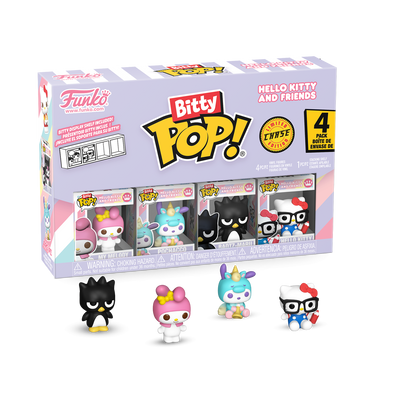 [Bitty POP][SANRIO]《Sanrio》4件套裝 (D set)