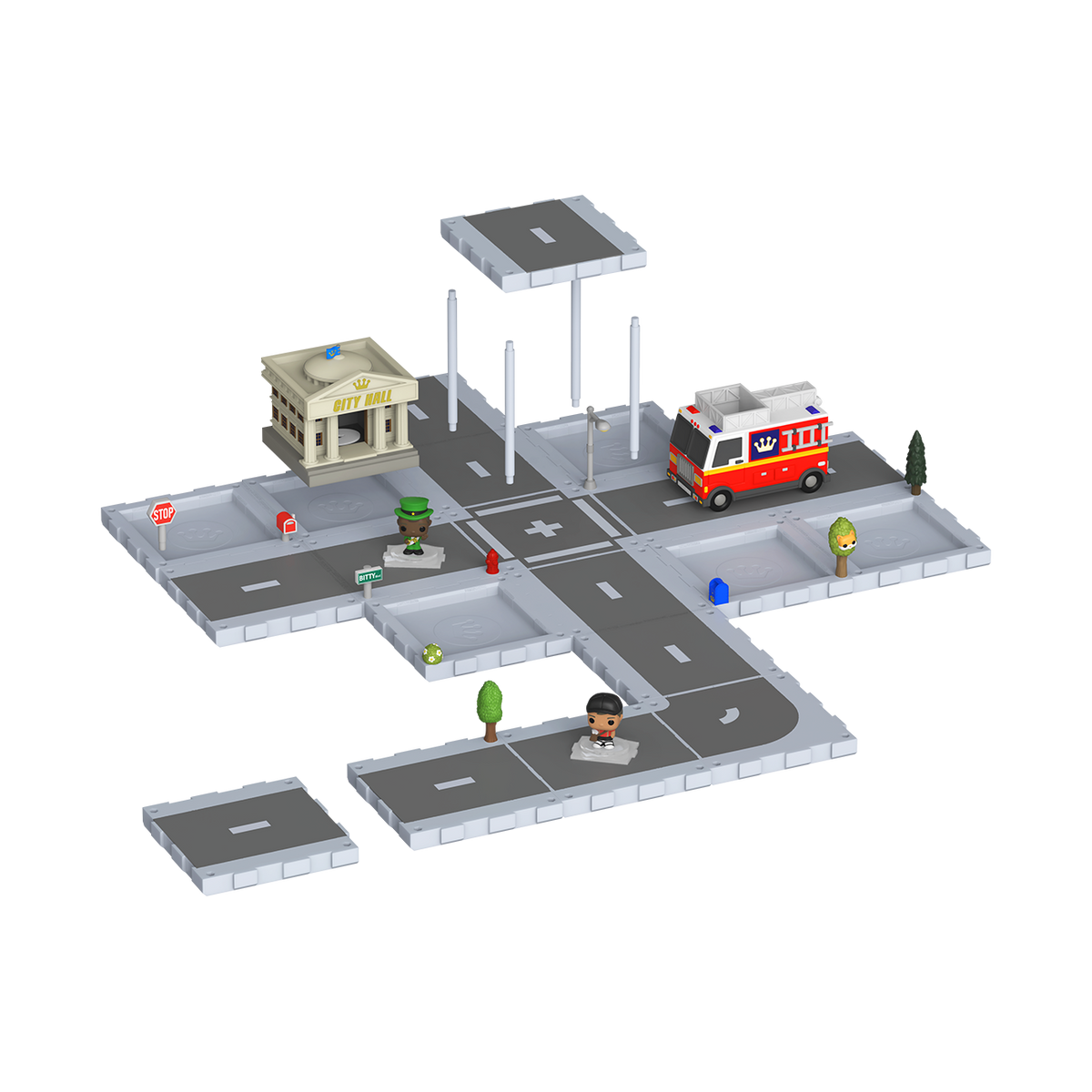 [Bitty City]迷你小鎮基礎入門套裝 01