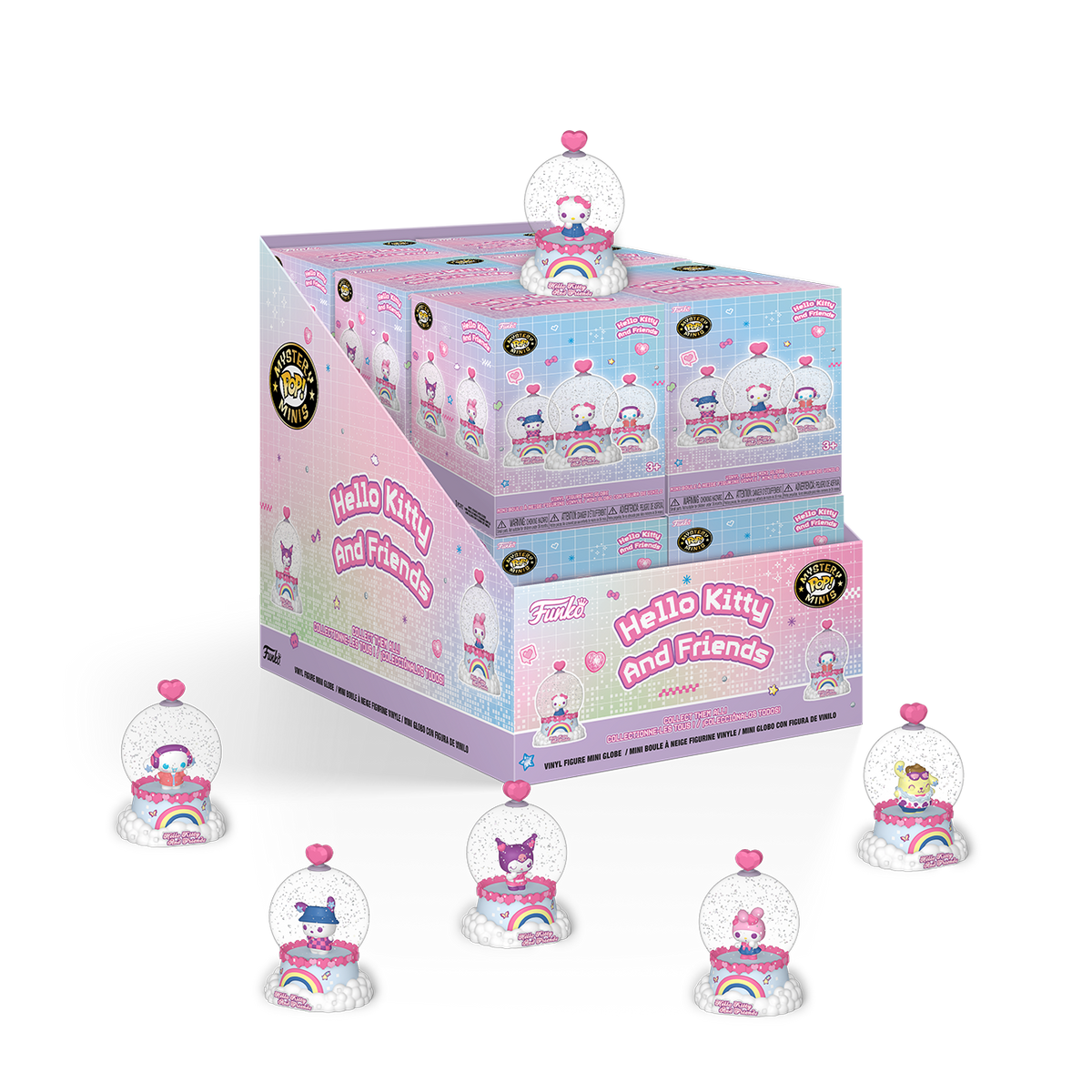 [水晶球][SANRIO]《Sanrio》KT與好友們(Y2K)(隨機抽選)