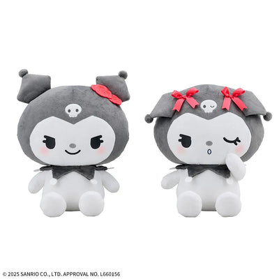 軟萌 Sanrio L毛公仔 Kuromi KUROMI MAGICAL BLACK AND RED Ver.