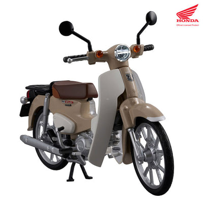 [解體拼圖][科技系列]《HONDA 》經典彎樑電單車(米白)