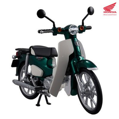 [解體拼圖][科技系列]《HONDA 》經典彎樑電單車(塔斯馬尼亞綠金屬色)