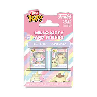 [Bitty POP][SANRIO]HK&p.p.purin (2件裝)