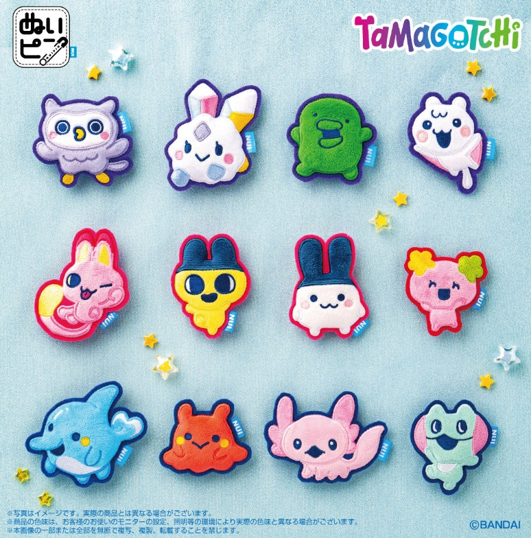Tamagotchi Paradise 公仔襟章 Part 2 (盲盒)（一套12款）