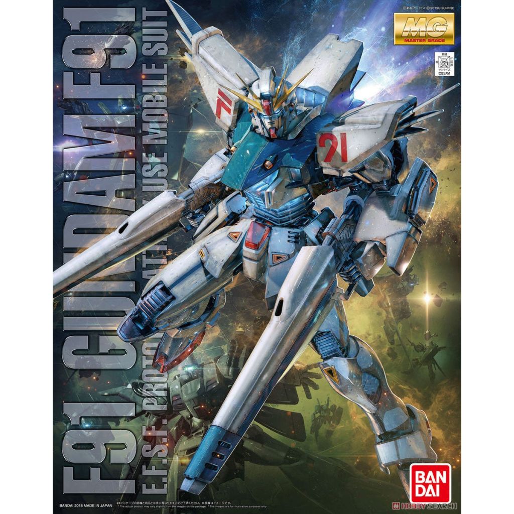 MG 1/100 高達 F91 Ver.2.0 4573102616128