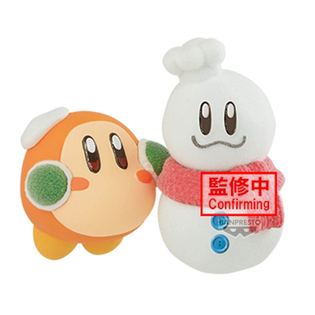 [FLUFFY PUFFY MINE] 星之卡比 雪中遊玩 瓦豆魯迪 & 雪人