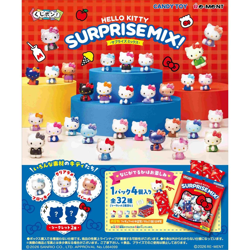 HELLO KITTY 驚喜配搭(一套8款) (4521121152806)