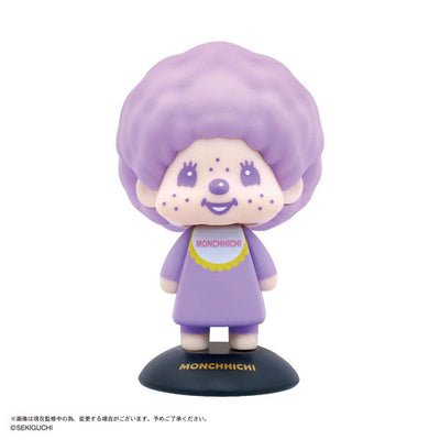 ゆらゆらヘッド MONCHHICHI 104 男孩（紫）