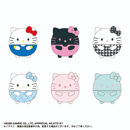 Sanrio Characters 軟綿綿毛公仔 11