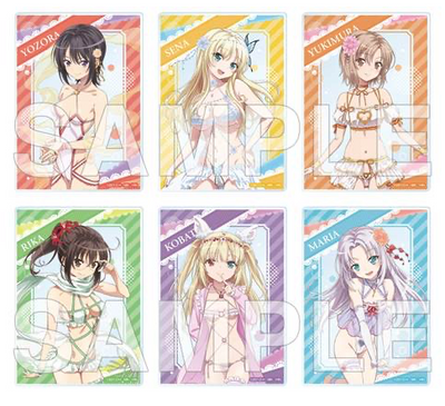 我的朋友很少 交換式亞克力卡 Anime 15th anniversary PACK（一盒6款）