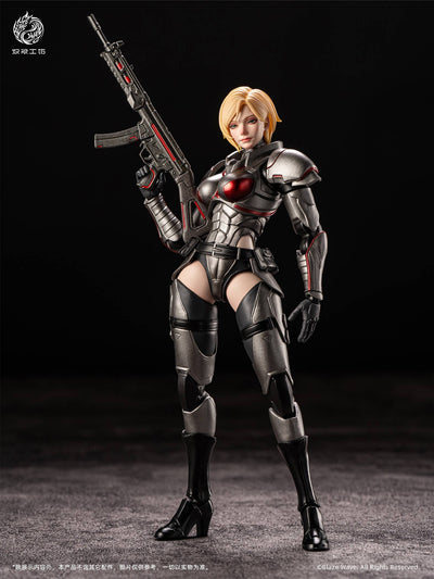 BLAZE WAVE 女武神 布倫希爾德 1/12 可動模型