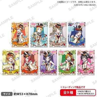 Love Live! 學園偶像祭 方形全息襟章系列 μ's 馬戲團 Ver.