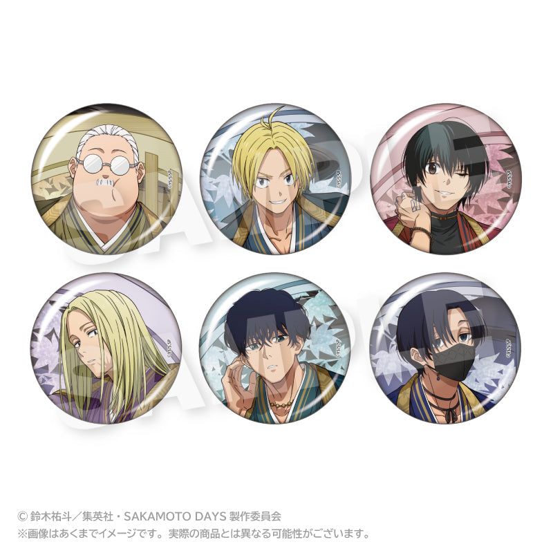 SAKAMOTO DAYS Trading 罐徽章 丸窗 Ver.