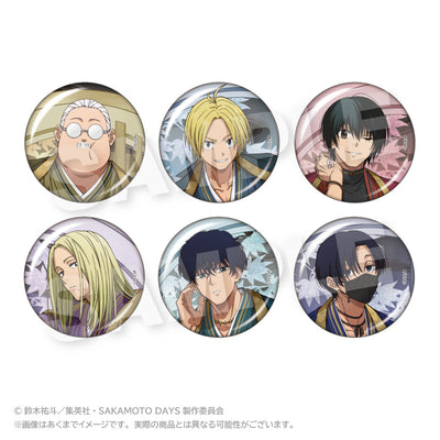 SAKAMOTO DAYS Trading 罐徽章 丸窗 Ver.