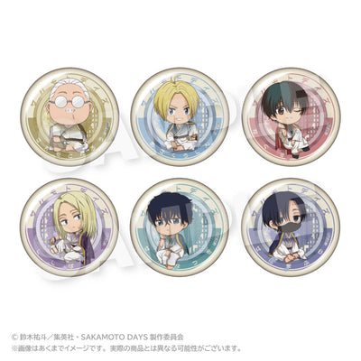 SAKAMOTO DAYS Trading 迷你角色罐徽章 丸窗 Ver.
