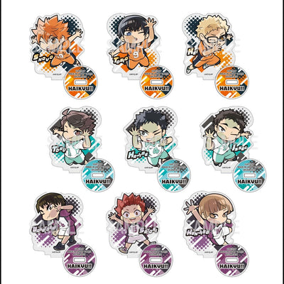 ぴた!でふぉめ 排球少年!! Trading 亞克力立牌
