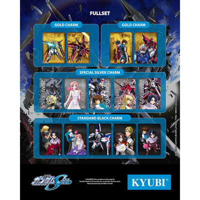 KYUBI金屬收藏掛飾盲盒第12彈-《機動戰士高達 SEED》