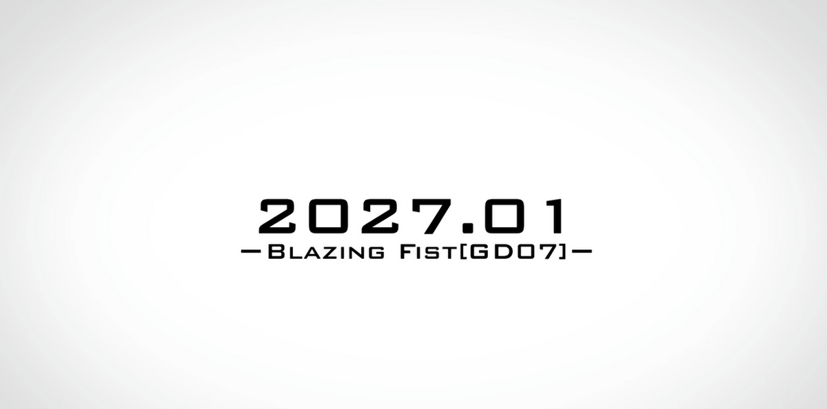 【預訂1月商品至8月29號】高達卡牌遊戲 補充包 第七彈 Blazing Fist [GD07] (4582770078886)
