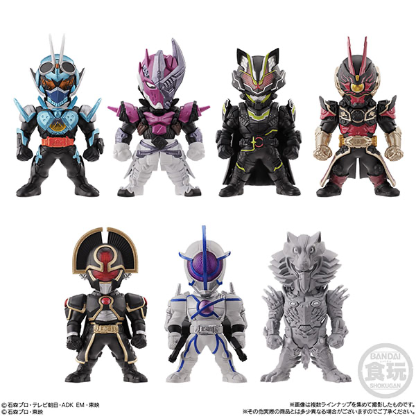 Bandai Converge 幪面超人第27彈食玩 (全7種) 全7種 lineup