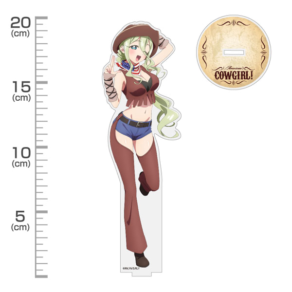 全新繪製 ナディー 亞克力立牌（大） カウガールVer.
