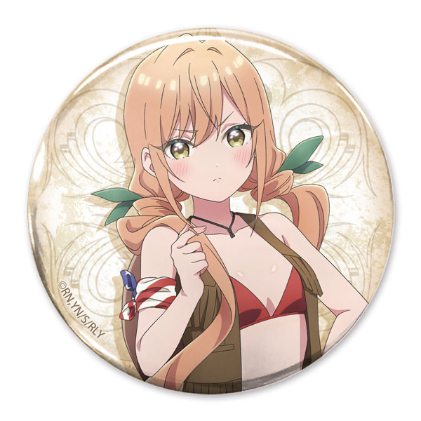 全新繪製 院田唐音 65mm徽章 カウガールVer.
