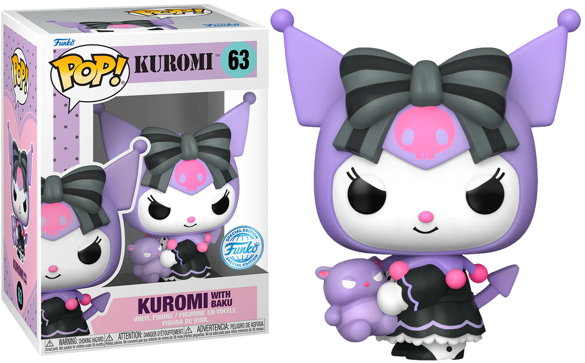 [POP][SANRIO]《Sanrio》Kuromi及巴庫