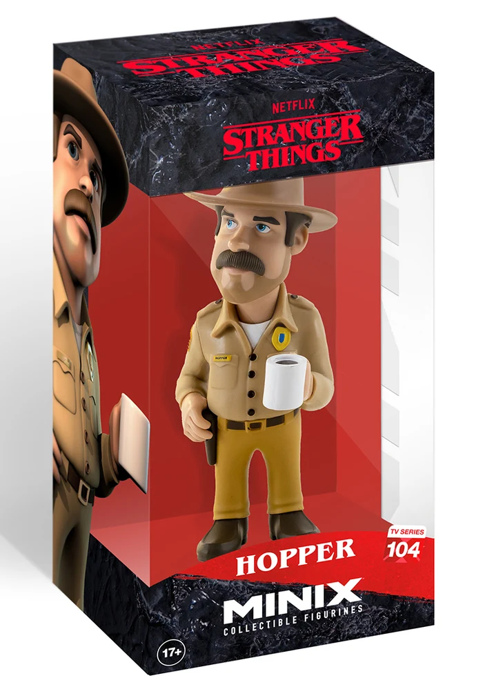 Minix 12cm人偶 Stranger Things - Hopper