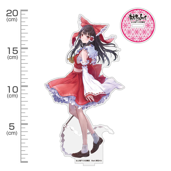 博麗靈夢 亞克力立牌 illust:岸田メル