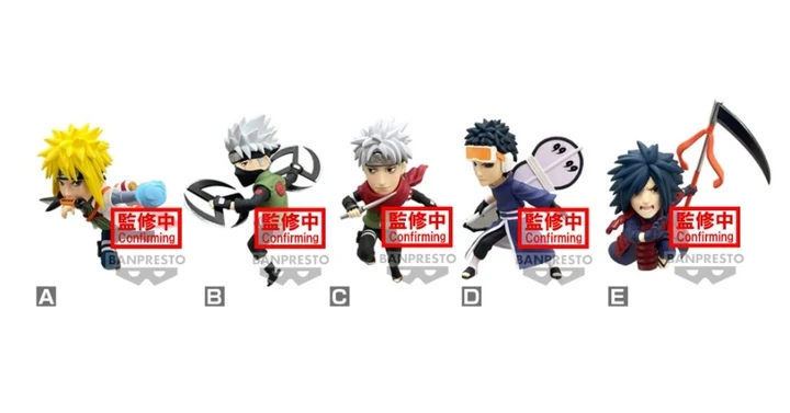 景品 [WCF] 火影忍者 NARUTOP99 第二彈 lineup