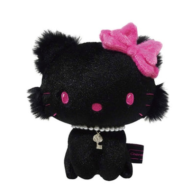 Sanrio Characters Black Vivid 毛公仔 Charmmy Kitty