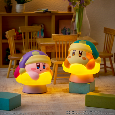 Bandai 食玩 星之卡比 Carat 發光公仔