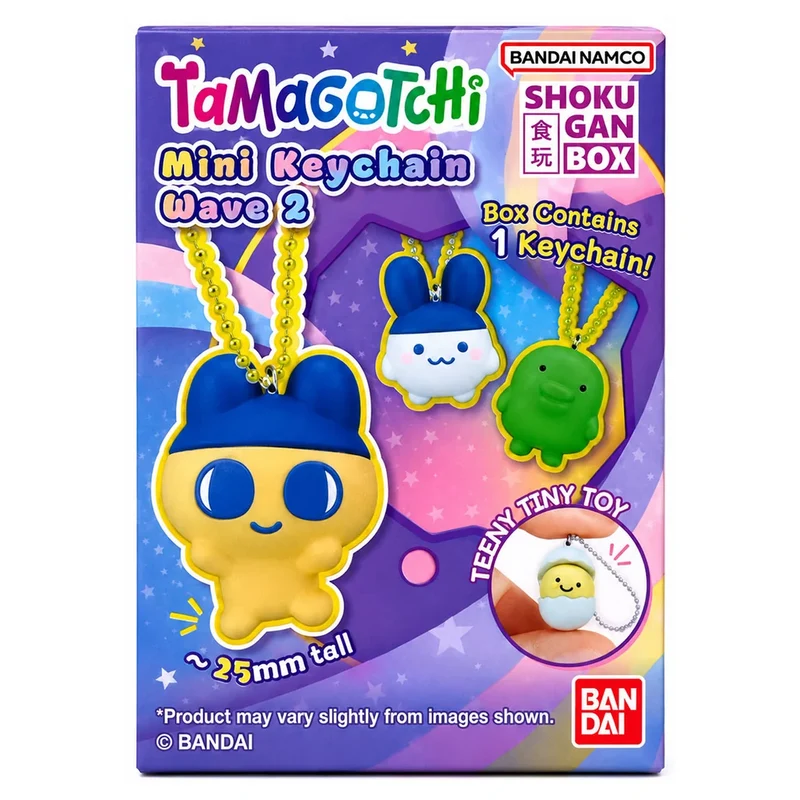 Bandai Tamagotchi Mini Keychain Wave 2 食玩盒